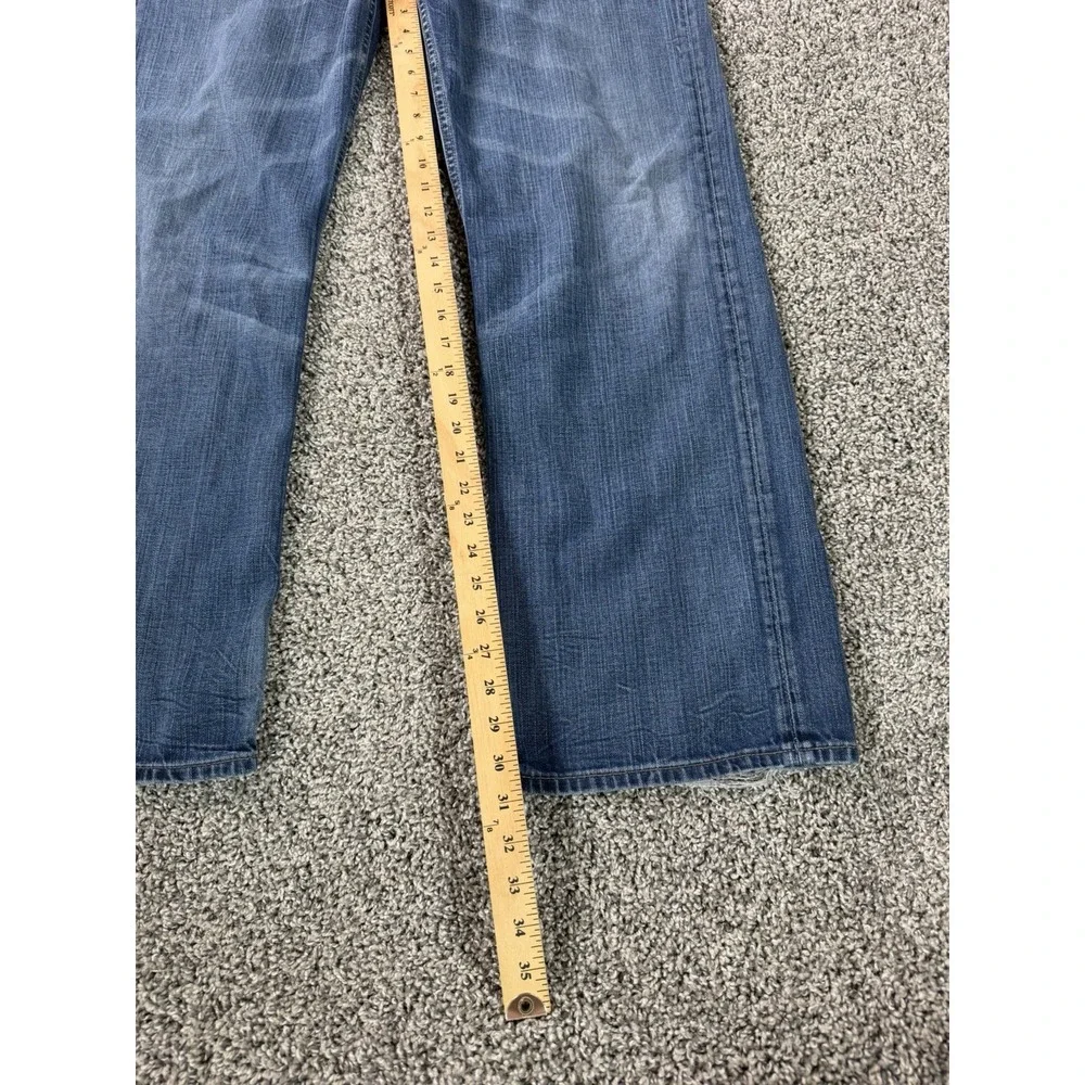 Banana Republic Relaxed Straight Jeans Men's Size 35X32 Blue Baggy